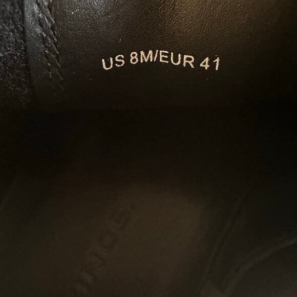 Vince Men's Bonham Leather Chelsea Water Resistant Boot Black 8 - Picture 7 of 12